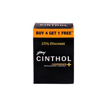 Cinthol Confidence+ Germ Protection + Insta Deo Soap 100 g