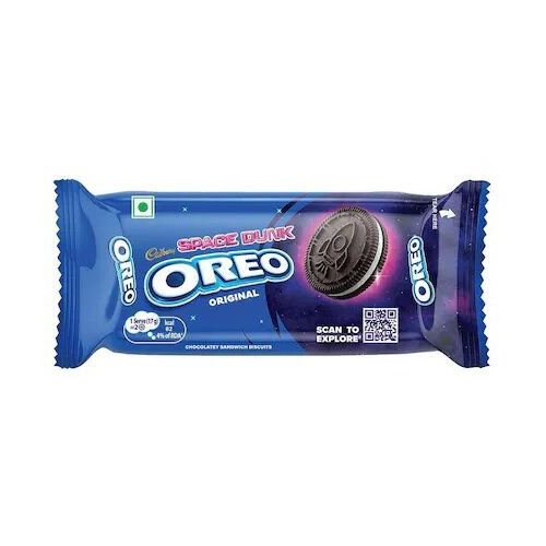 Oreo Cadbury Original Vanilla Cream Sandwich Biscuits 43.75 g