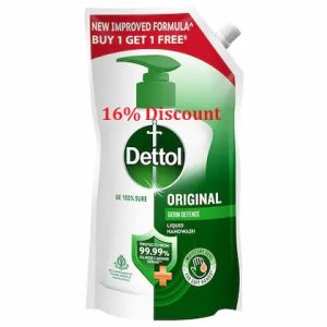 Dettol Original Liquid Handwash 675 ml (Buy 1 Get 1 Free)