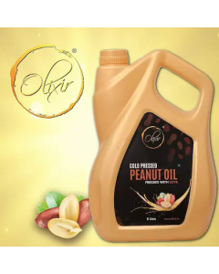Olixir Cold Pressed Groundnut Oil - 5 ltr 